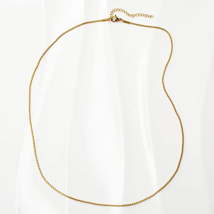 Necklaces Grayling Waterproof Sofia Fluid Link Snake Chain Necklace