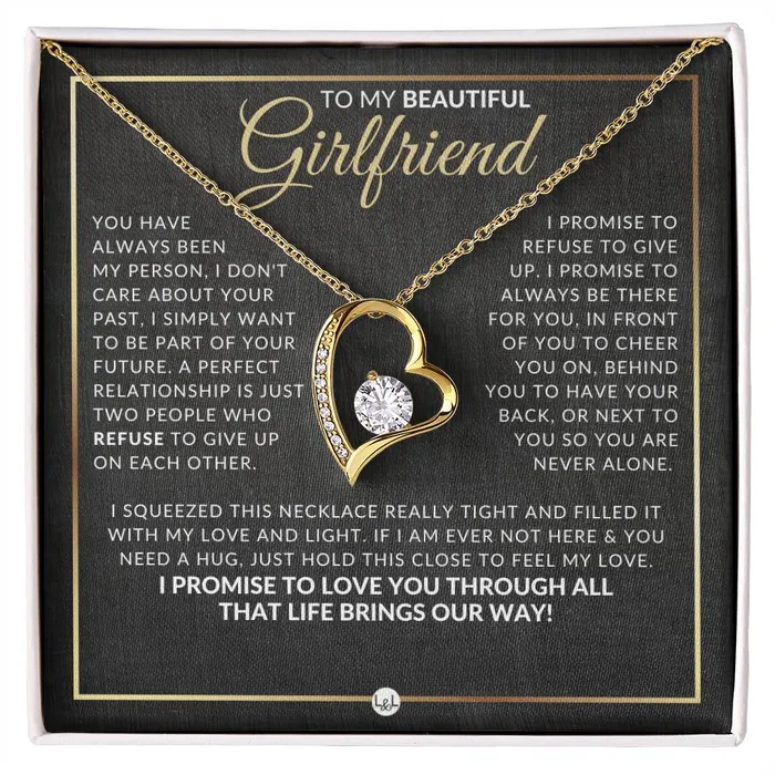 Necklaces Heartfelt Gift For Girlfriend Open Heart Pendant Necklace Sentimental and Romantic Christmas Valentines Day Birthday or Anniversary Present ShineOn Fulfillment Necklaces Heartfelt Gift For Girlfriend Open Heart Pendant Necklace Sentimental and Romantic Christmas Valentines Day Birthday or Anniversary Present ShineOn Fulfillment