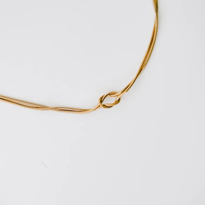 Necklaces Jewelry Tie The Knot Necklace WATERPROOF Wholesale