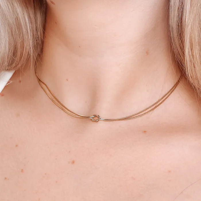 Necklaces Jewelry Tie The Knot Necklace WATERPROOF Wholesale