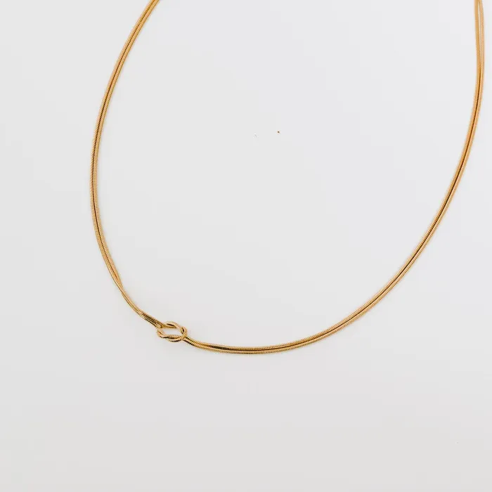 Necklaces Jewelry Tie The Knot Necklace WATERPROOF Wholesale
