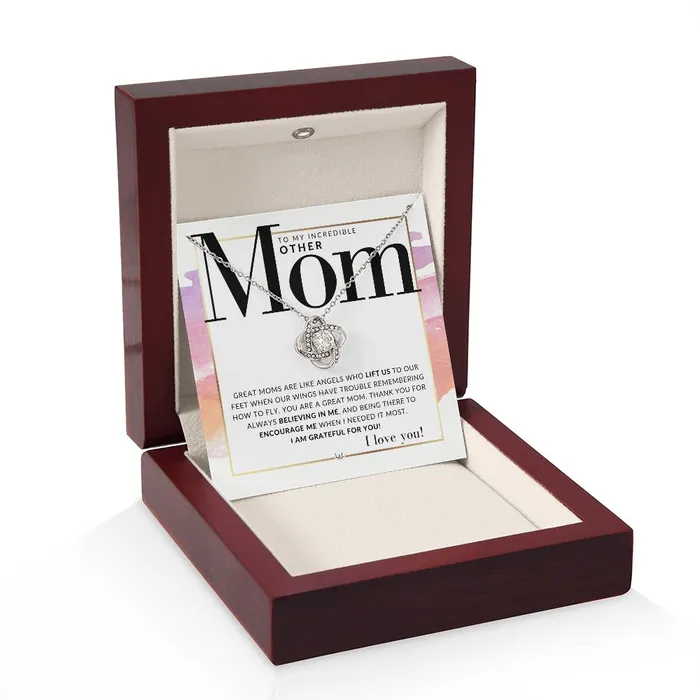 Necklaces Other Mom Gift Present for Stepmom Bonus Mom Second Mom Unbiological Mom or Other Mom Great For Mothers Day Christmas Her Birthday Or As An Encouragement Gift ShineOn Fulfillment