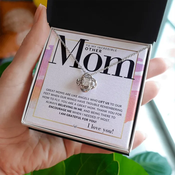 Necklaces Other Mom Gift Present for Stepmom Bonus Mom Second Mom Unbiological Mom or Other Mom Great For Mothers Day Christmas Her Birthday Or As An Encouragement Gift ShineOn Fulfillment