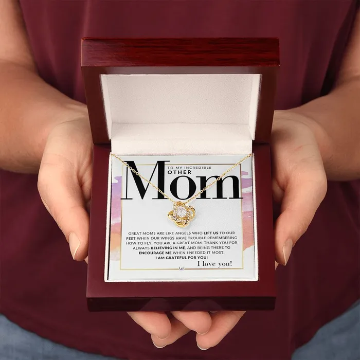Necklaces Other Mom Gift Present for Stepmom Bonus Mom Second Mom Unbiological Mom or Other Mom Great For Mothers Day Christmas Her Birthday Or As An Encouragement Gift ShineOn Fulfillment