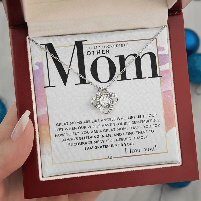 Necklaces Other Mom Gift Present for Stepmom Bonus Mom Second Mom Unbiological Mom or Other Mom Great For Mothers Day Christmas Her Birthday Or As An Encouragement Gift ShineOn Fulfillment