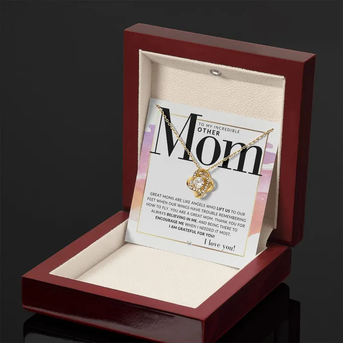 Necklaces Other Mom Gift Present for Stepmom Bonus Mom Second Mom Unbiological Mom or Other Mom Great For Mothers Day Christmas Her Birthday Or As An Encouragement Gift ShineOn Fulfillment