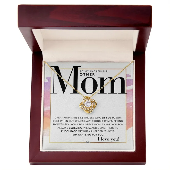 Necklaces Other Mom Gift Present for Stepmom Bonus Mom Second Mom Unbiological Mom or Other Mom Great For Mothers Day Christmas Her Birthday Or As An Encouragement Gift ShineOn Fulfillment