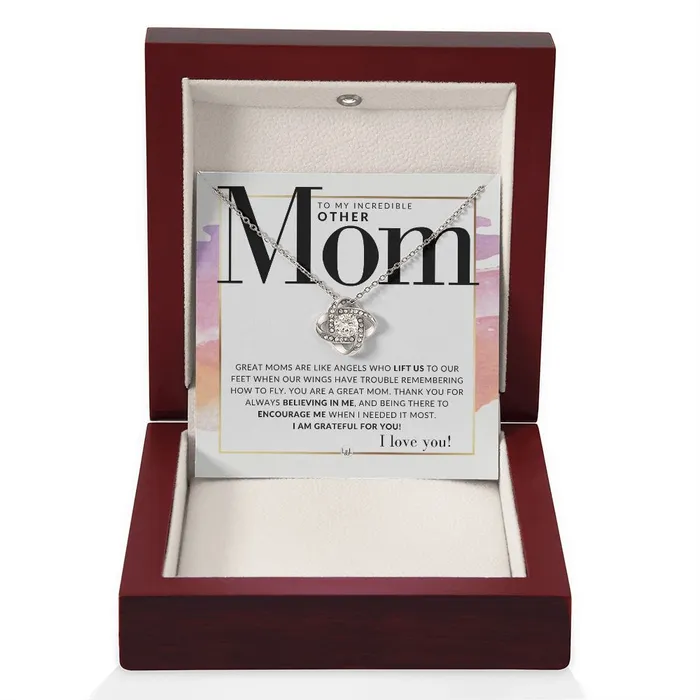 Necklaces Other Mom Gift Present for Stepmom Bonus Mom Second Mom Unbiological Mom or Other Mom Great For Mothers Day Christmas Her Birthday Or As An Encouragement Gift ShineOn Fulfillment