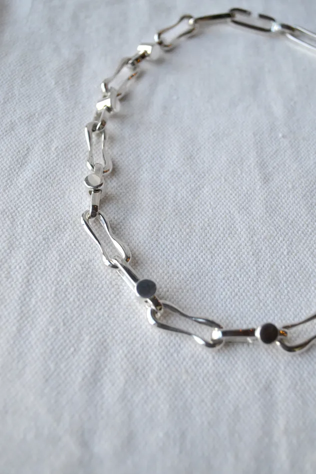 Necklaces Quarry Silver Tomo Necklace