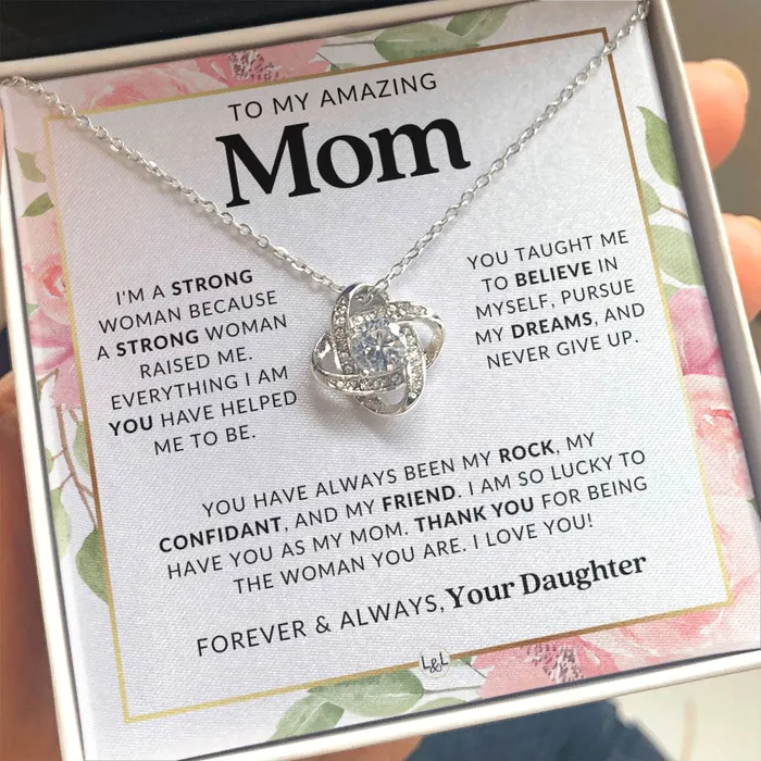 Necklaces ShineOn Fulfillment A Strong Woman Meaningful Necklace Great For Mothers Day Christmas Her Birthday Or As An Encouragement Gift