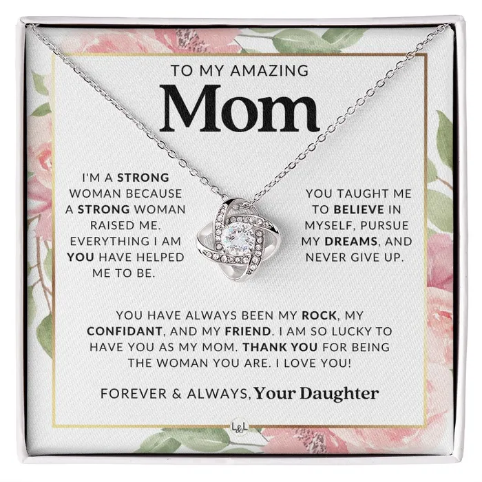 Necklaces ShineOn Fulfillment A Strong Woman Meaningful Necklace Great For Mothers Day Christmas Her Birthday Or As An Encouragement Gift