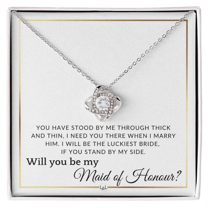 Necklaces ShineOn Fulfillment Maid of Honour Proposal Wedding Party Necklace Gift From Bride I Need You There When I Marry Him Elegant White and Gold Wedding Theme Necklaces ShineOn Fulfillment Maid of Honour Proposal Wedding Party Necklace Gift From Bride I Need You There When I Marry Him Elegant White and Gold Wedding Theme