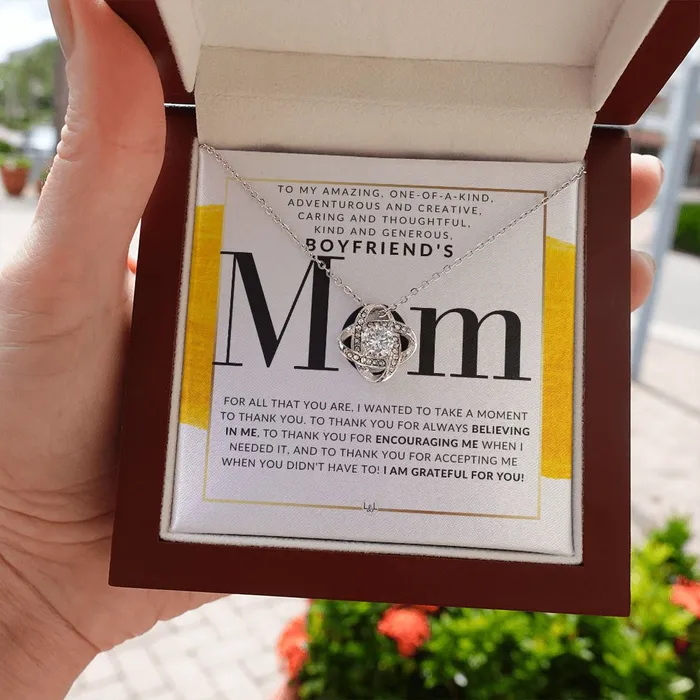 Necklaces ShineOn Fulfillment My Boyfriends Mom Necklace Great For Mothers Day Christmas Her Birthday Or As An Encouragement Gift