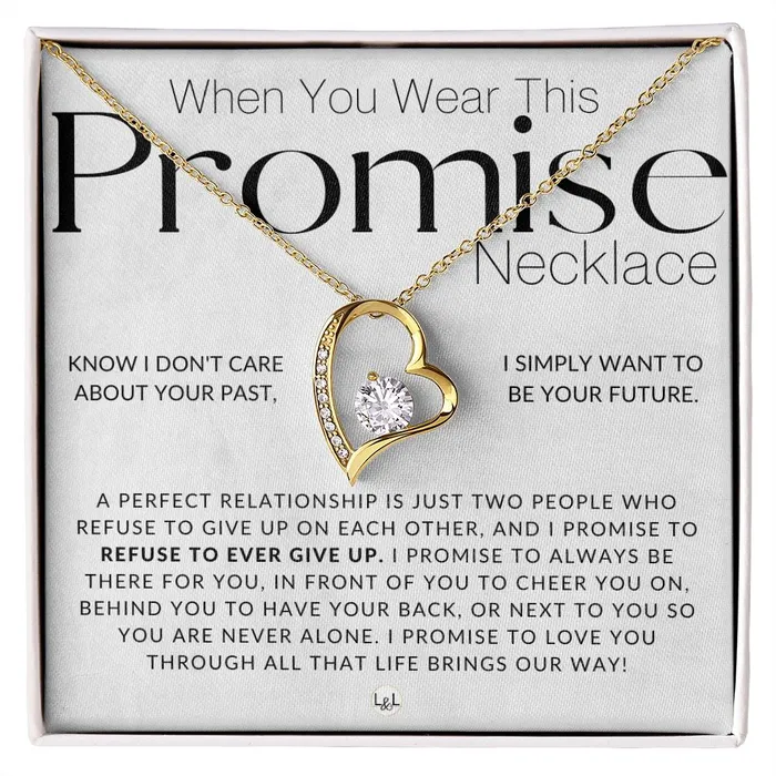 Necklaces ShineOn Fulfillment Promise Necklace Thinking of You Sentimental and Romantic Gift for Her Christmas Valentines Birthday or Anniversary Gifts Necklaces ShineOn Fulfillment Promise Necklace Thinking of You Sentimental and Romantic Gift for Her Christmas Valentines Birthday or Anniversary Gifts