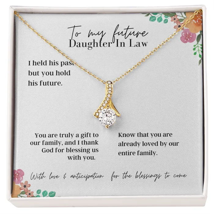 Necklaces ShineOn Fulfillment To My Future Daughter In Law Alluring Beauty Necklace