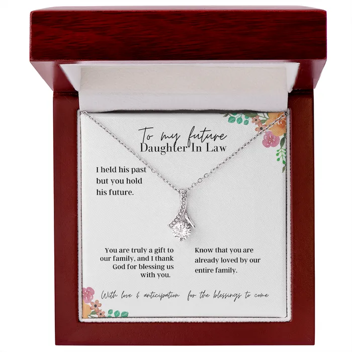 Necklaces ShineOn Fulfillment To My Future Daughter In Law Alluring Beauty Necklace
