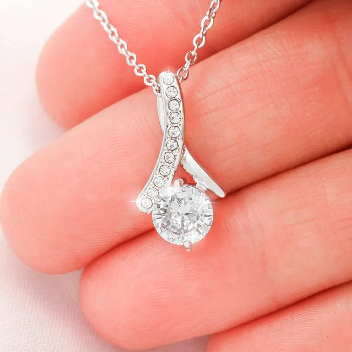 Necklaces ShineOn Fulfillment To My Future Daughter In Law Alluring Beauty Necklace