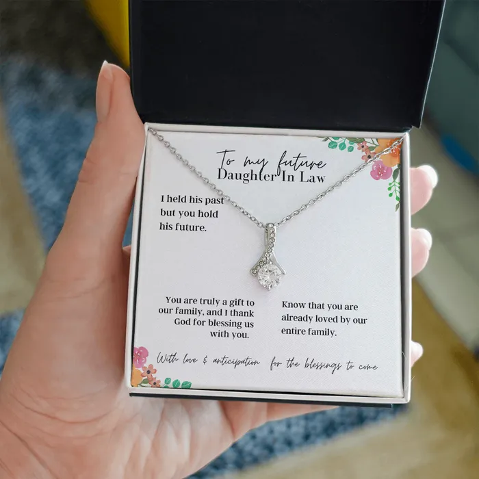 Necklaces ShineOn Fulfillment To My Future Daughter In Law Alluring Beauty Necklace