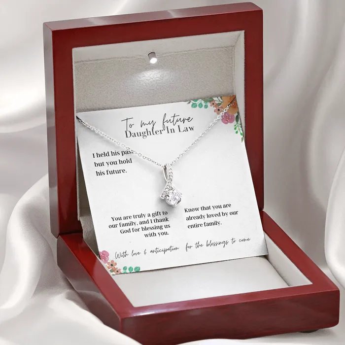 Necklaces ShineOn Fulfillment To My Future Daughter In Law Alluring Beauty Necklace