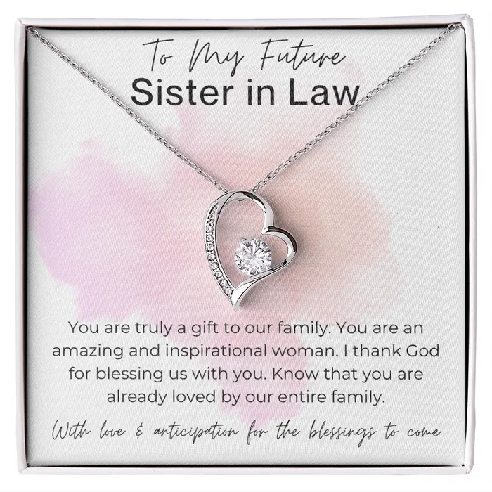 Necklaces ShineOn Fulfillment You are Already Loved Gift for Future Sister in Law the Bride to Be Heart Pendant Necklace Necklaces ShineOn Fulfillment You are Already Loved Gift for Future Sister in Law the Bride to Be Heart Pendant Necklace