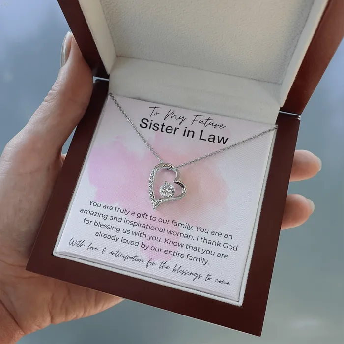 Necklaces ShineOn Fulfillment You are Already Loved Gift for Future Sister in Law the Bride to Be Heart Pendant Necklace