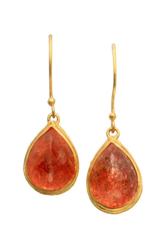 Oregon Sunstone Earrings Steven Battelle Earrings