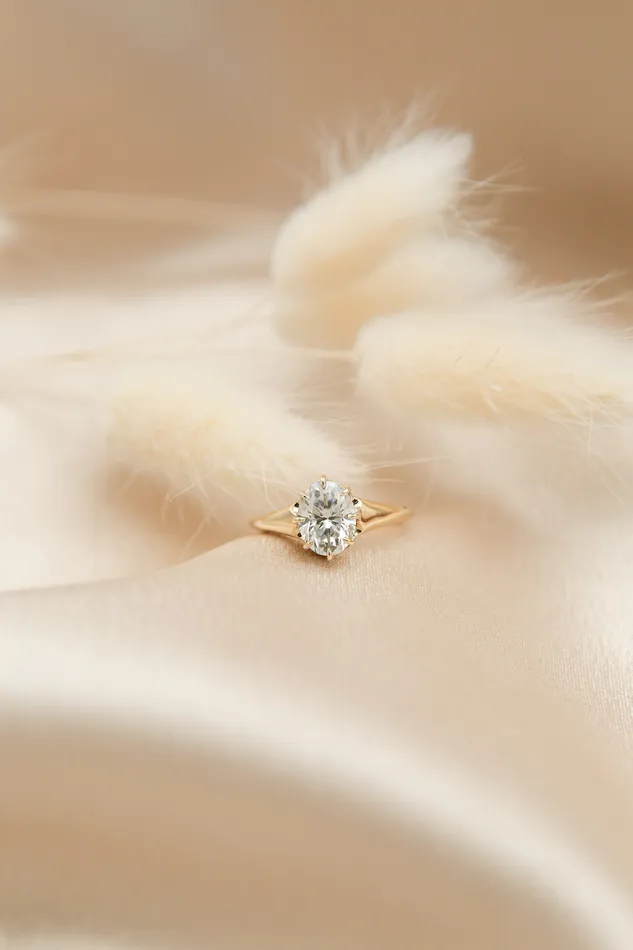 Palacio for CIVAL Rings Amelia 14k 2ct Moissanite Ring