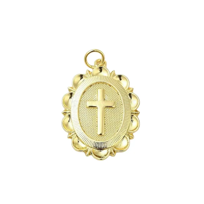 pau jewelry Charm Necklaces Cross medal charm