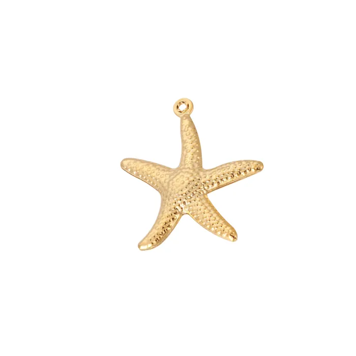 pau jewelry Charm Necklaces Star fish charm
