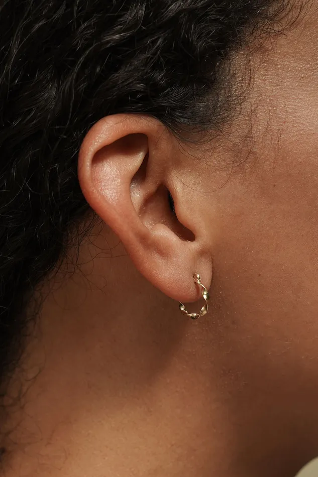PreStyled Sets Twisted Gold Hoops Earthen Jewelry