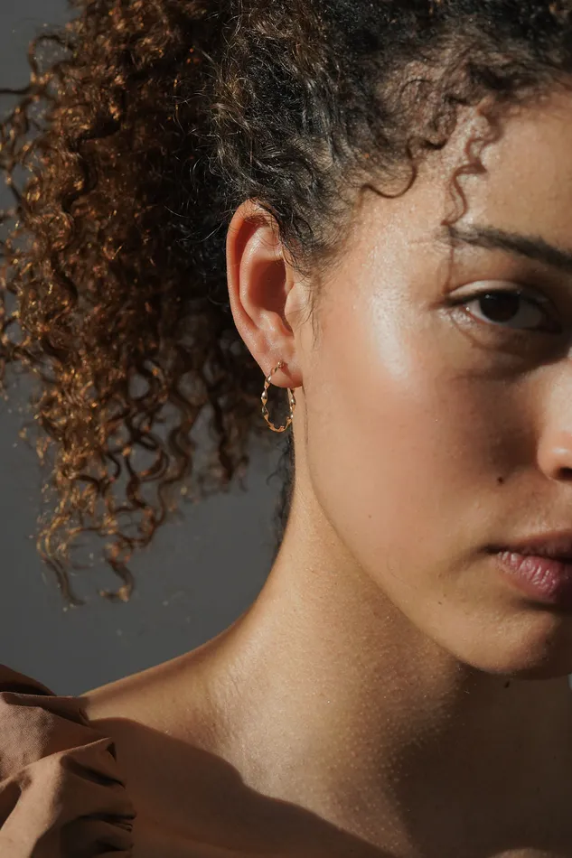 PreStyled Sets Twisted Gold Hoops Earthen Jewelry
