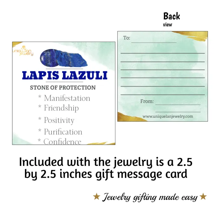 Real Lapis Lazuli Bezel Stud Earrings Uniquelan Jewelry Earrings Real Lapis Lazuli Bezel Stud Earrings Uniquelan Jewelry Earrings