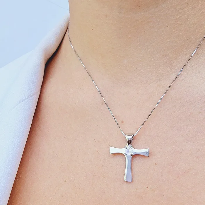 Real Moonstone Cross Necklace Uniquelan Jewelry Necklaces