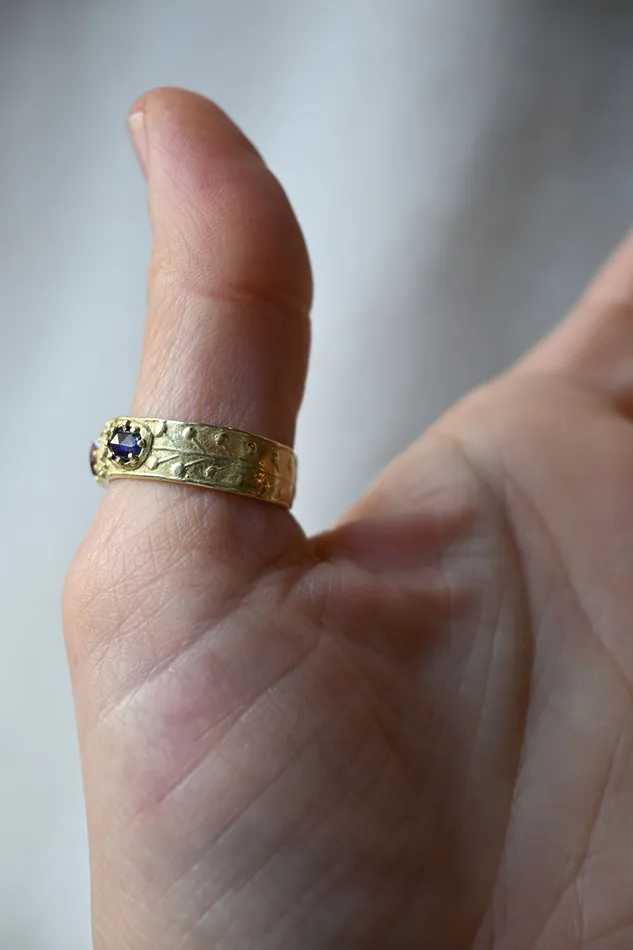Rings Atelier Narc 3 Gem Band Ring