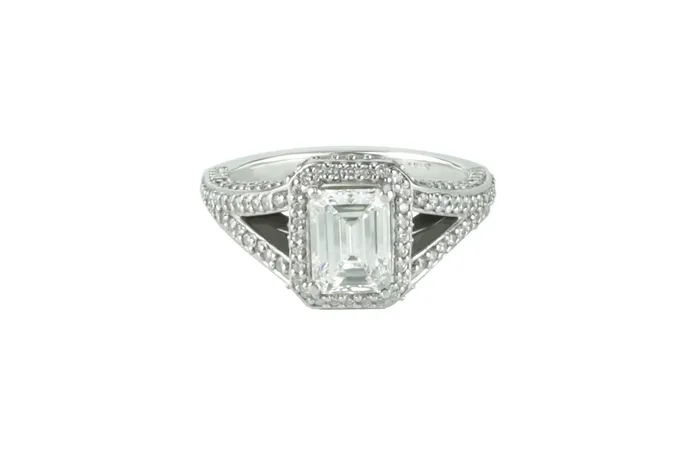 Rings Crown Jewels Coin 181 ctw GIA Certified Emerald Cut Diamond Engagement Ring Rings Crown Jewels Coin 181 ctw GIA Certified Emerald Cut Diamond Engagement Ring