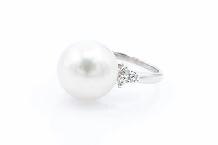 Rings Crown Jewels Coin Pearl Diamond Cocktail Ring