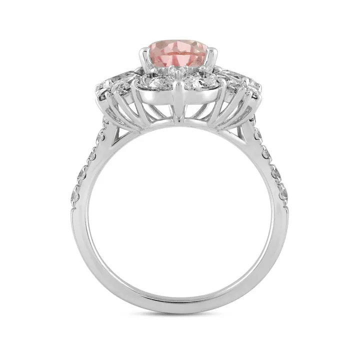 Rings Ethos 14K WHITEROSE GOLD 4 12CT ROUNDPEARMARQUISE DIAMOND LADIES RING CENTER STONE PEAR DIAMOND 200CT Rings Ethos 14K WHITEROSE GOLD 4 12CT ROUNDPEARMARQUISE DIAMOND LADIES RING CENTER STONE PEAR DIAMOND 200CT