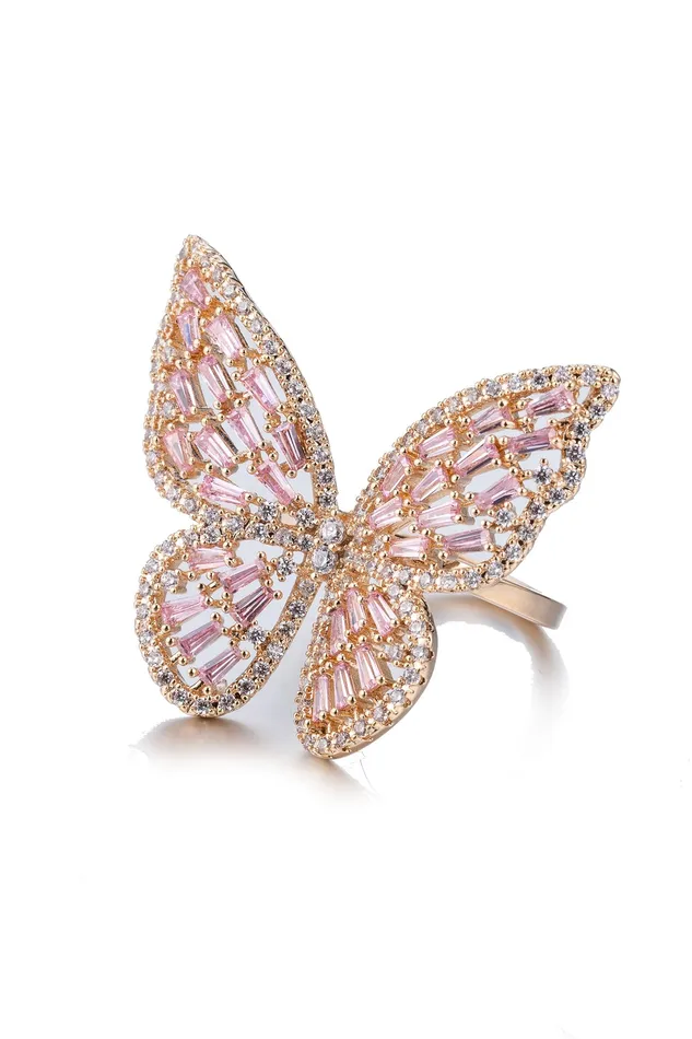 Rings Eye Candy LA Motyl Adjustable Ring