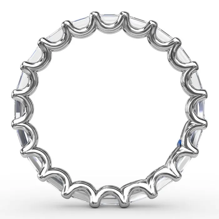 Rings FANA 14K White Gold 159ctw Diamond Eternity Band Featuring a Polished Finish Rings FANA 14K White Gold 159ctw Diamond Eternity Band Featuring a Polished Finish