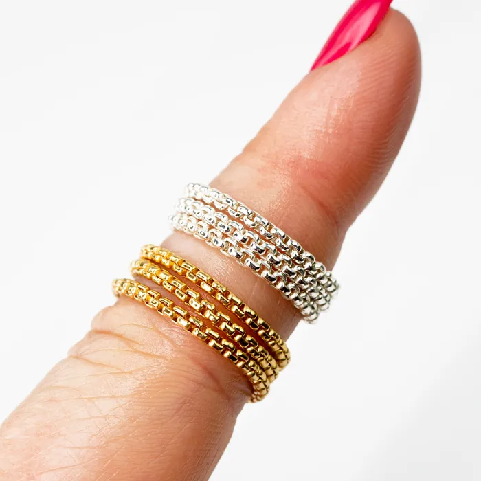 Rings Grayling Waterproof Box Link Chain Ring