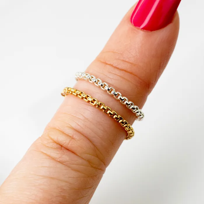 Rings Grayling Waterproof Box Link Chain Ring