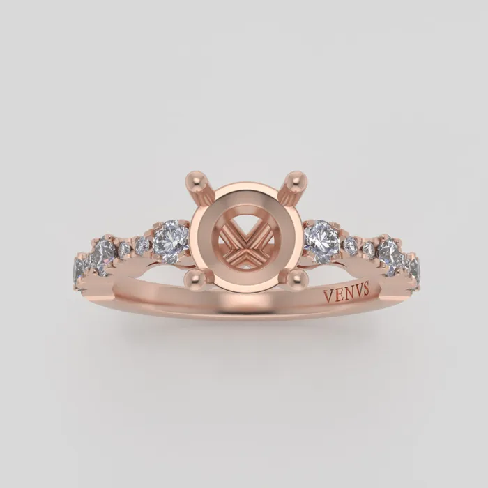 Rings The Saturn 14k Rose Size 7 Stone OV24 Antelope Ring Box Custom Engraving 0 VENVS Rings The Saturn 14k Rose Size 7 Stone OV24 Antelope Ring Box Custom Engraving 0 VENVS