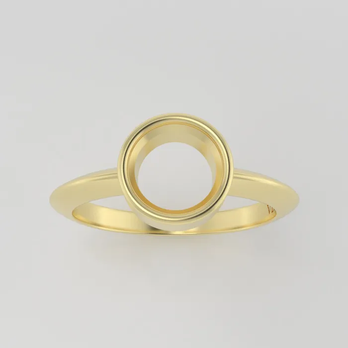 Rings VENVS The Leda 14k Yellow Size 5 Stone EM55 Rainforest Ring Box Custom Engraving 0 Rings VENVS The Leda 14k Yellow Size 5 Stone EM55 Rainforest Ring Box Custom Engraving 0