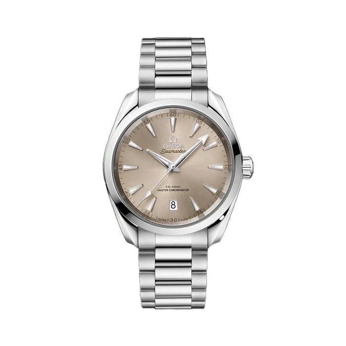 Seamaster Aqua Terra 150M CoAxial Master Chronometer Sandstone Dial Watch 38mm OMEGA Watches