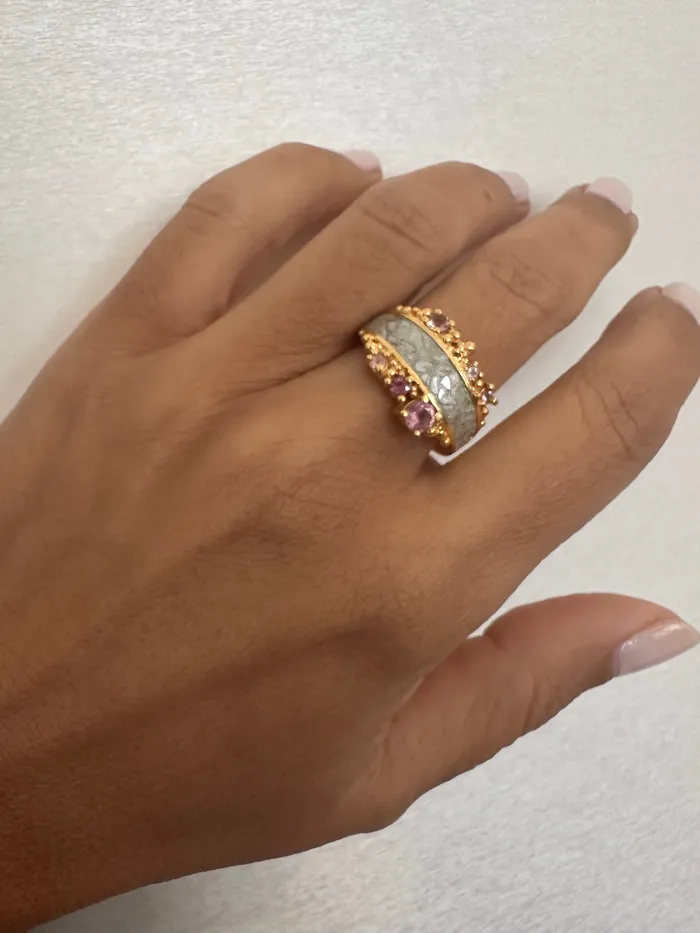 Shana Gulati Rings Lottie YG Gold Vermeil Ring Shana Gulati Rings Lottie YG Gold Vermeil Ring