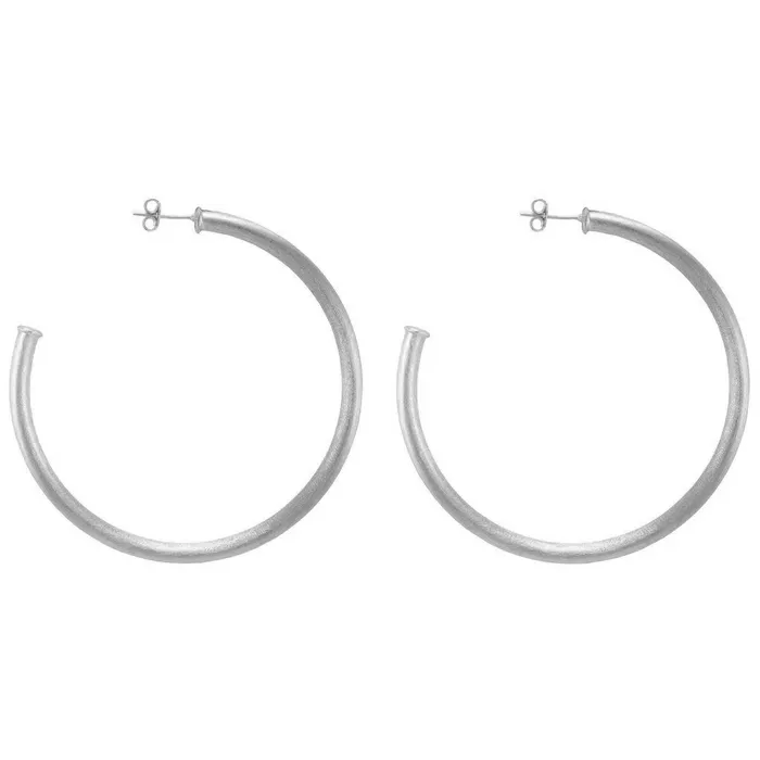 SHEILA FAJL Earrings Favorite Hoop Brushed 25