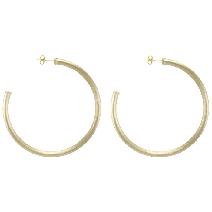 SHEILA FAJL Earrings Favorite Hoop Brushed 25