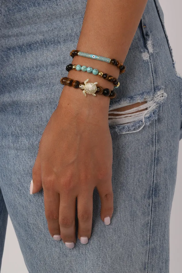 Shelly Bracelet Set Eye Candy LA Bracelets