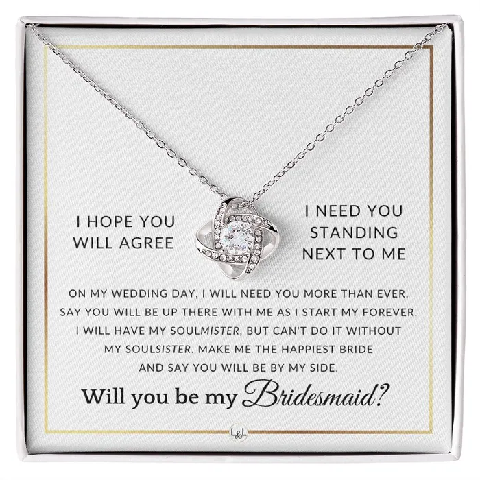 ShineOn Fulfillment Necklaces Bridesmaid Proposal Wedding Party Necklace Gift From Bride Say You Will Be By My Side Elegant White and Gold Wedding Theme ShineOn Fulfillment Necklaces Bridesmaid Proposal Wedding Party Necklace Gift From Bride Say You Will Be By My Side Elegant White and Gold Wedding Theme