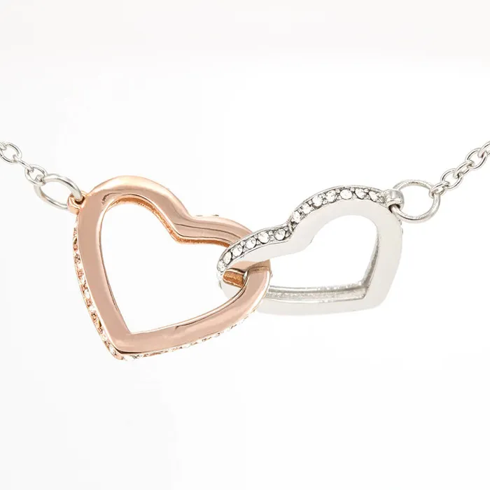 ShineOn Fulfillment Necklaces Cant Wait to Call You Sister Gift for Future Sister in Law from the Bride to Be Interlocking Heart Pendant Necklace